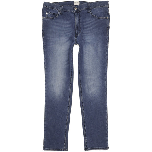 Mustang Tramper Men Blue Tapered Regular Stretch Jeans W38 L32