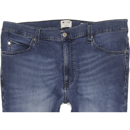 Mustang Tramper Men Blue Tapered Regular Stretch Jeans W38 L32