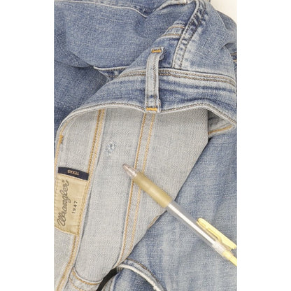 Wrangler Texas Men Blue Straight Regular Stretch Jeans W40 L31