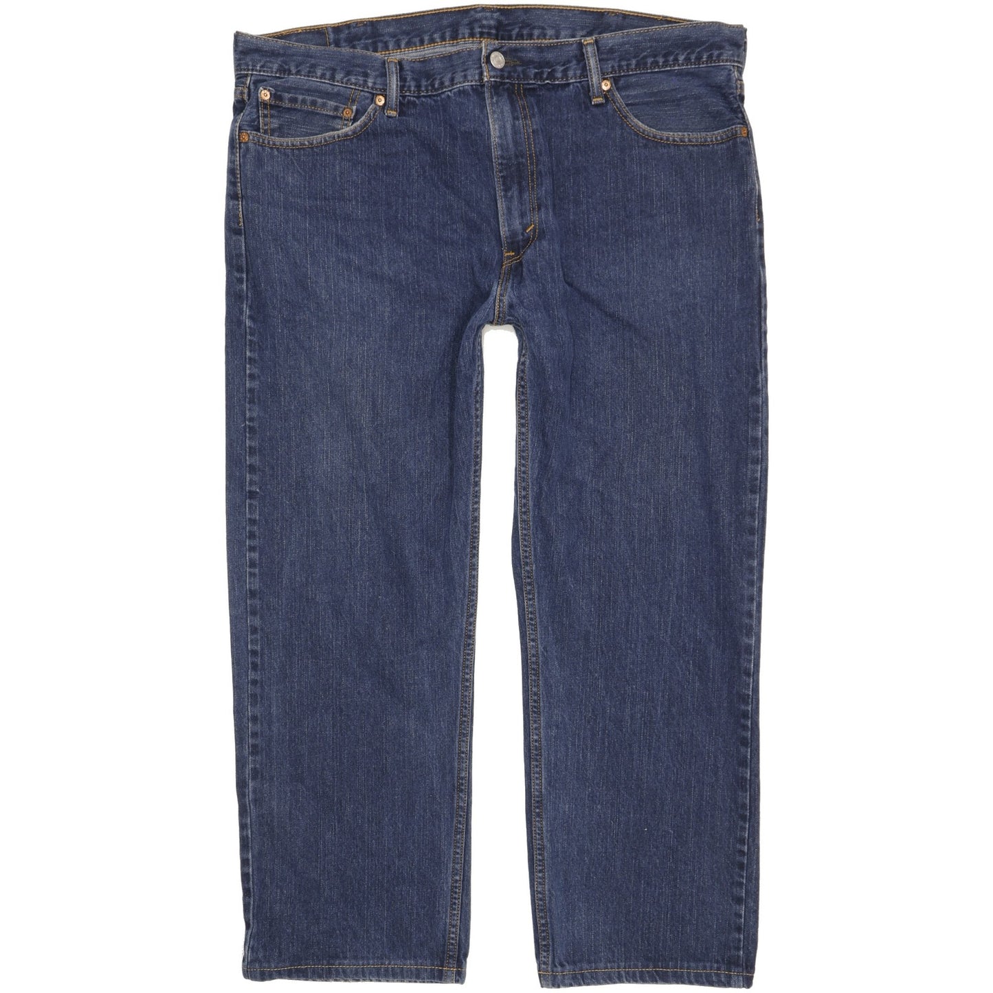 Levi's 504 Men Blue Straight Regular Stretch Jeans W40 L27