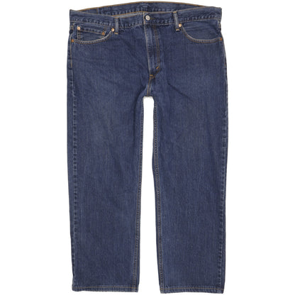 Levi's 504 Men Blue Straight Regular Stretch Jeans W40 L27