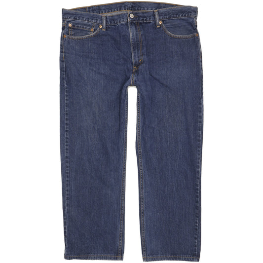 Levi's 504 Men Blue Straight Regular Stretch Jeans W40 L27