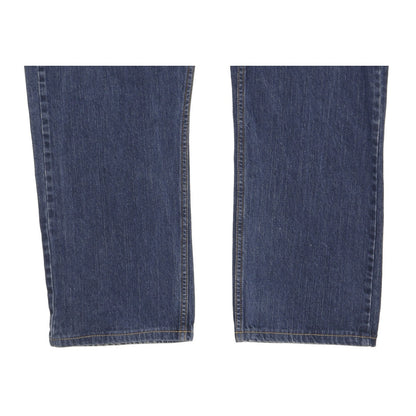 Levi's 504 Men Blue Straight Regular Stretch Jeans W40 L27