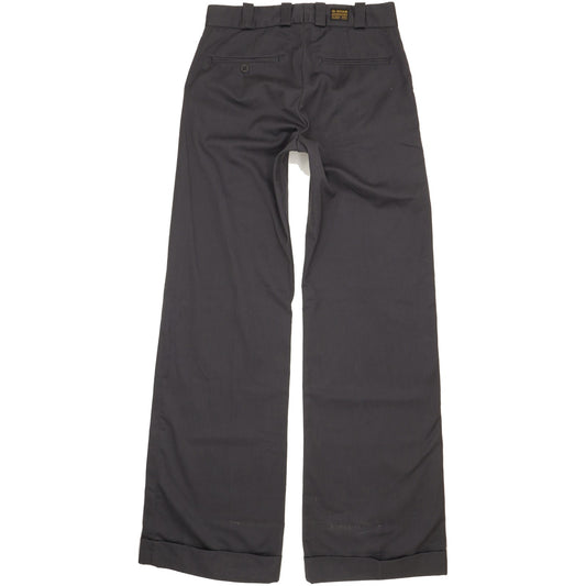 G-Star Grey Wide-Leg Relaxed Trousers High Waisted W30 L36