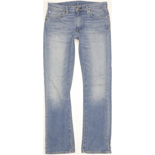 Levi's 527 Men Blue Bootcut Slim Jeans W33 L34