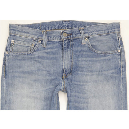 Levi's 527 Men Blue Bootcut Slim Jeans W33 L34