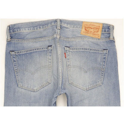 Levi's 527 Men Blue Bootcut Slim Jeans W33 L34