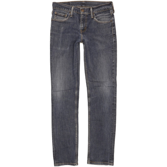 Levi's 511 Men Blue Straight Slim Stretch Jeans W30 L32
