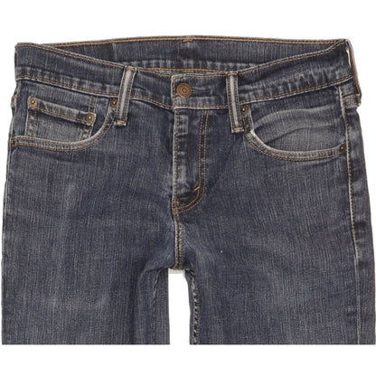 Levi's 511 Men Blue Straight Slim Stretch Jeans W30 L32