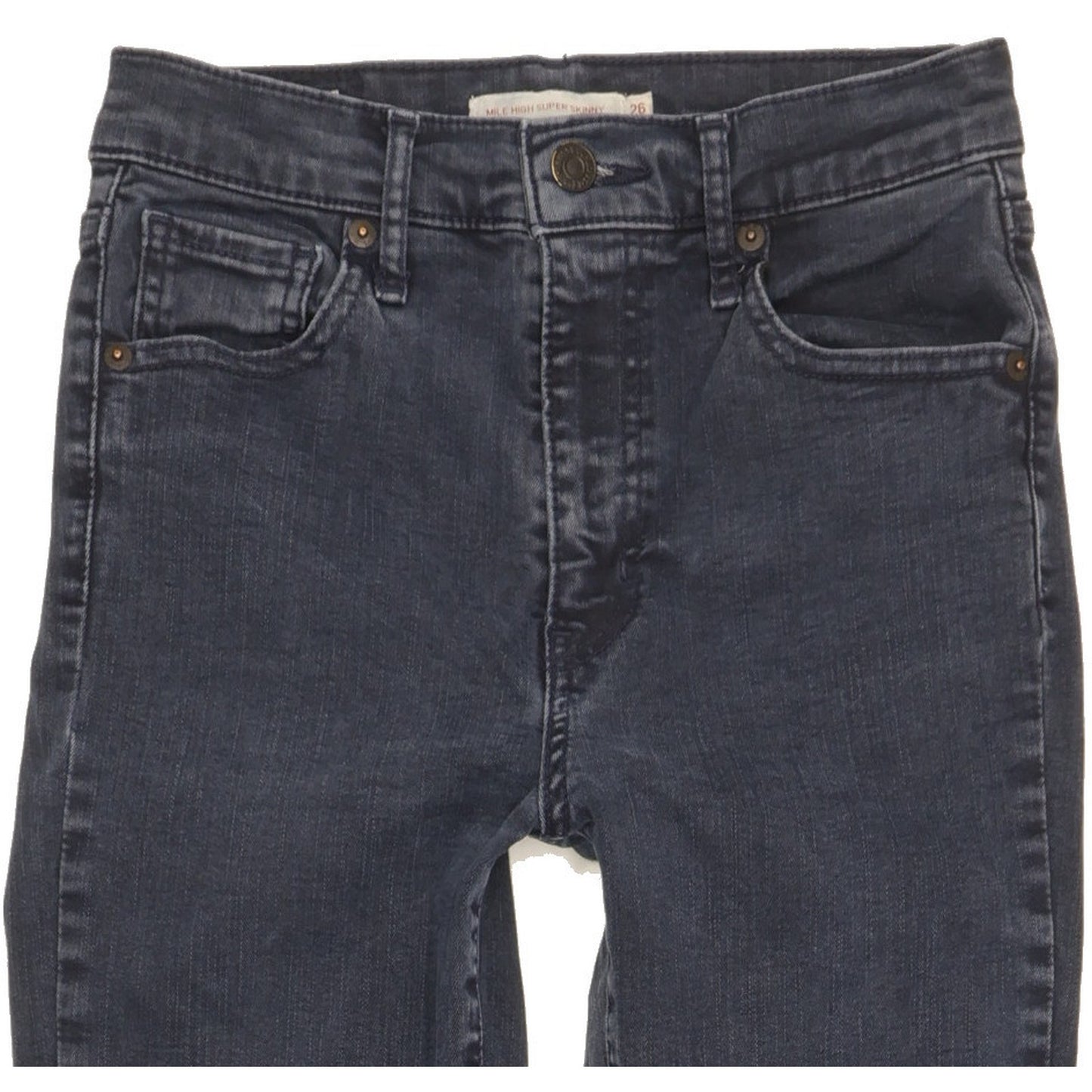 Levi's Mile Women Blue Skinny Slim Stretch Jeans W26 L29