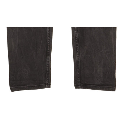 Levi's 512 Men Black Tapered Slim Stretch Jeans W32 L30