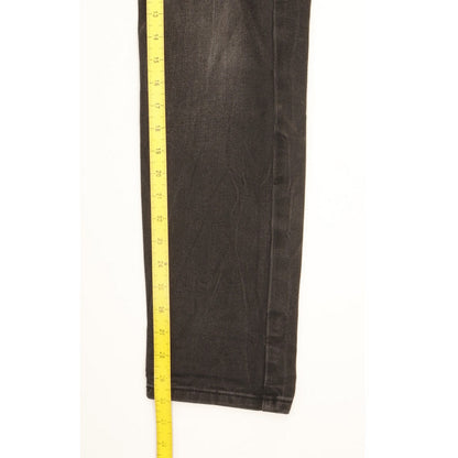 Levi's 512 Men Black Tapered Slim Stretch Jeans W32 L30