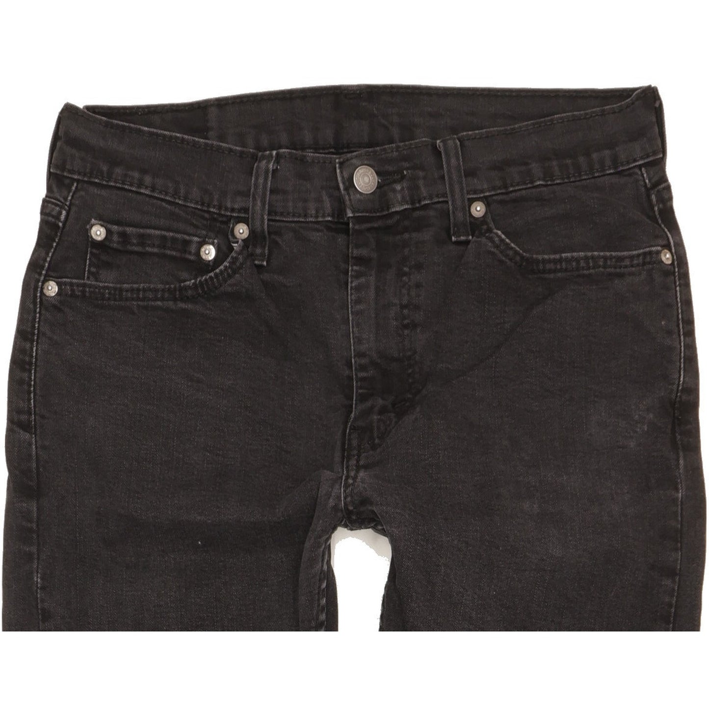Levi's 510 Men Black Skinny Slim Stretch Jeans W32 L27