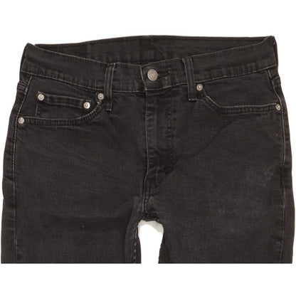 Levi's 510 Men Black Skinny Slim Stretch Jeans W32 L27