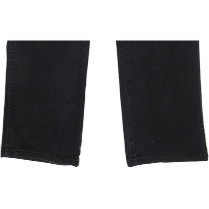 Wrangler Durable Quality Men Black Straight Regular Stretch Jeans W36 L34