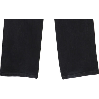 Wrangler Durable Quality Men Black Straight Regular Stretch Jeans W36 L34