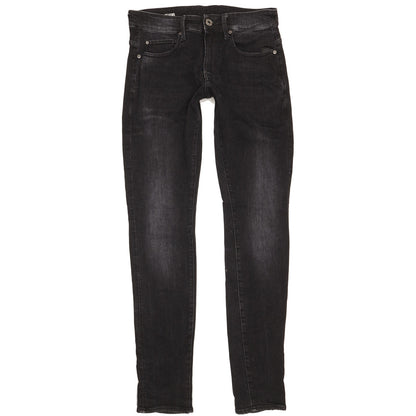 G-Star Revend Men Black Skinny Slim Stretch Jeans W29 L34