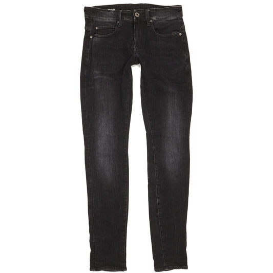 G-Star Revend Men Black Skinny Slim Stretch Jeans W29 L34