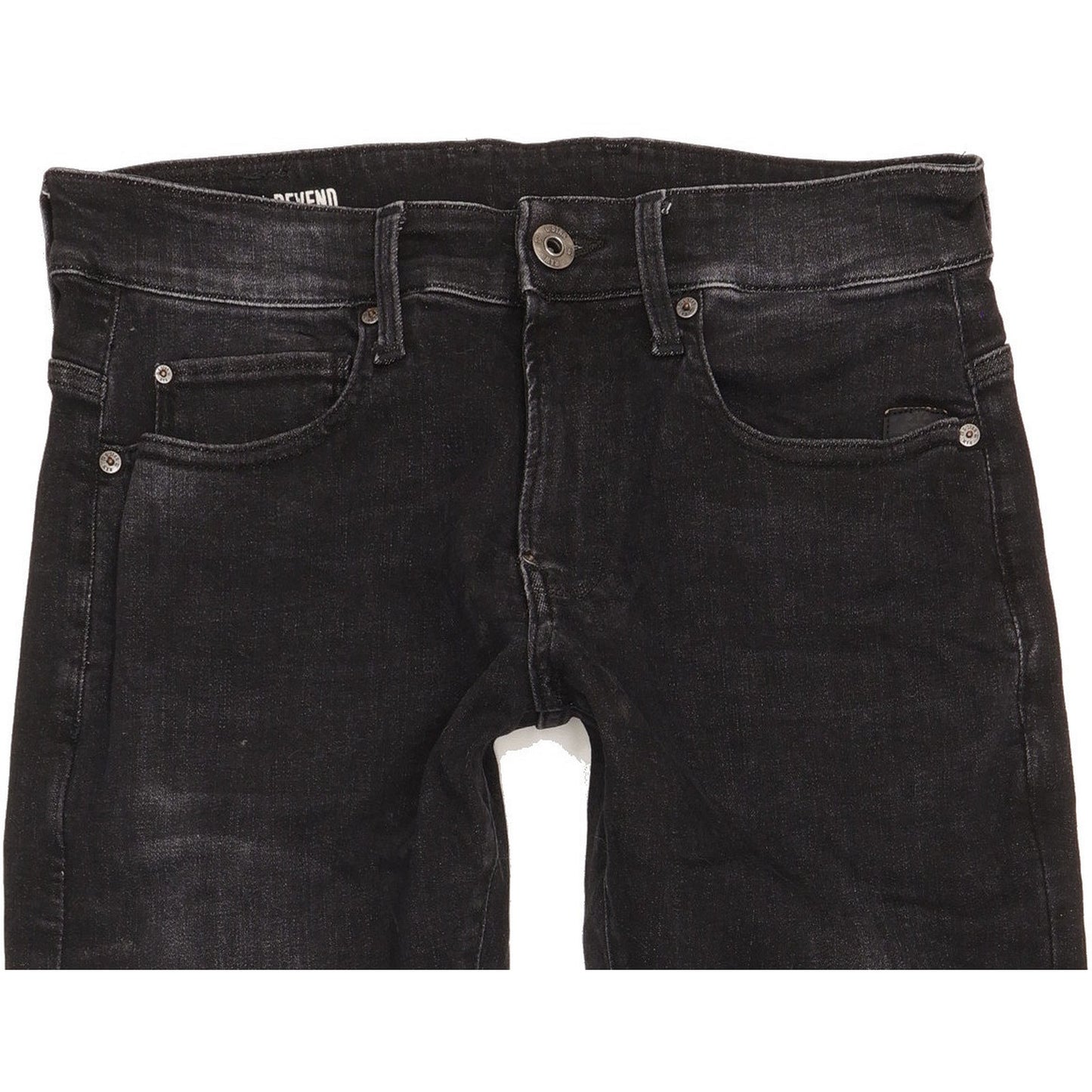G-Star Revend Men Black Skinny Slim Stretch Jeans W29 L34