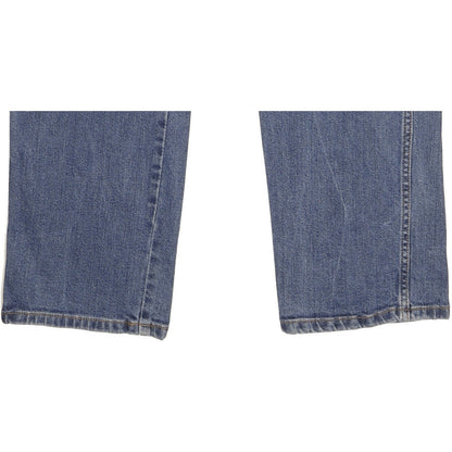 Wrangler Durable Quality Men Blue Straight Regular Stretch Jeans W34 L31