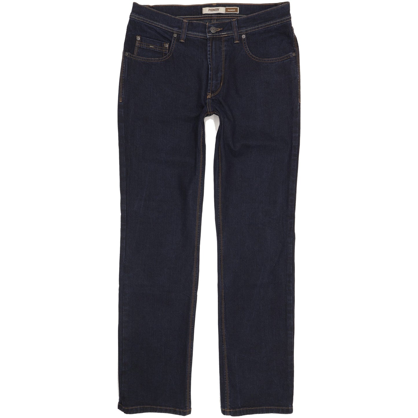 Pioneer Rando Men Blue Straight Regular Stretch Jeans W34 L32