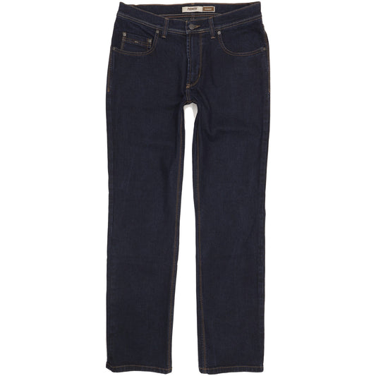 Pioneer Rando Men Blue Straight Regular Stretch Jeans W34 L32