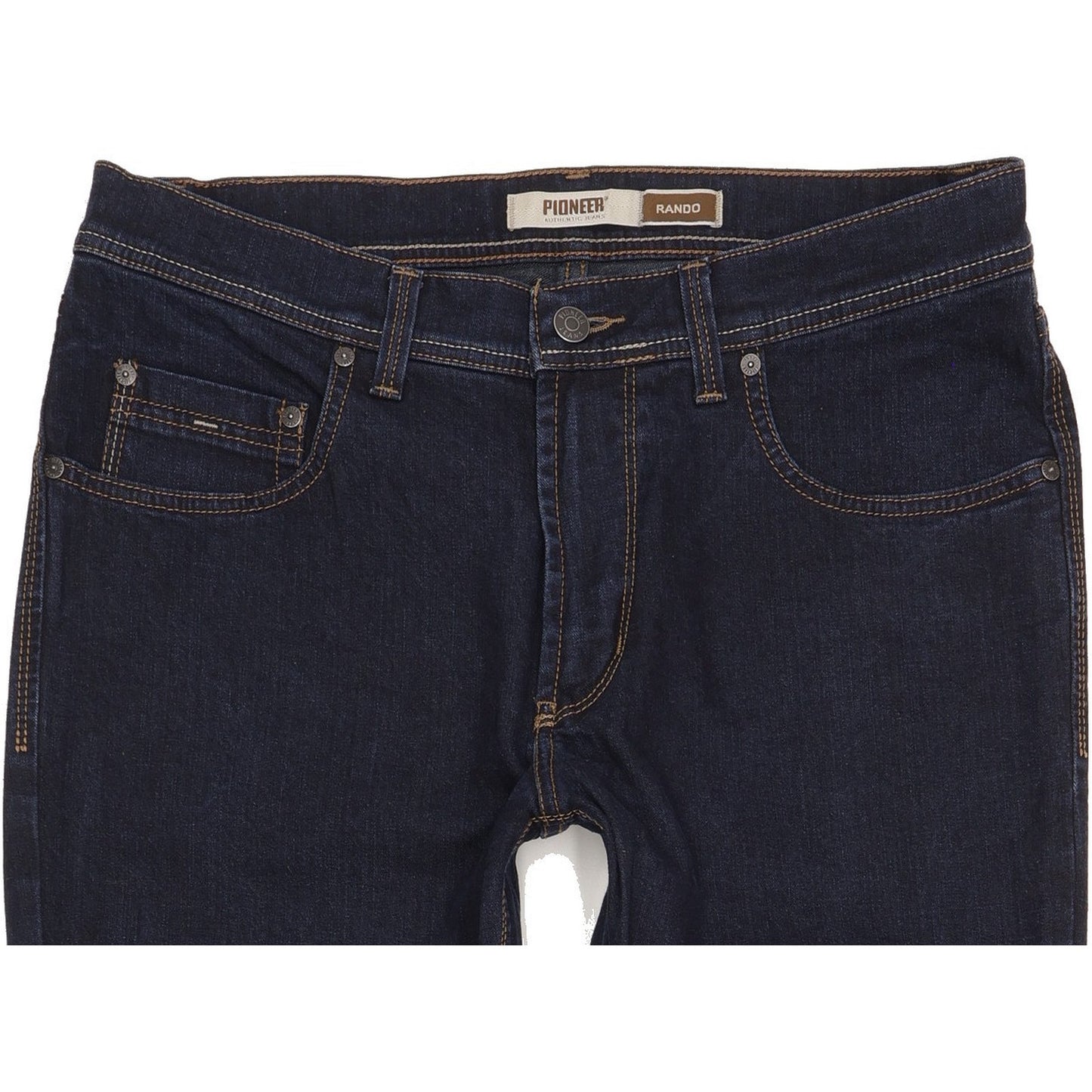 Pioneer Rando Men Blue Straight Regular Stretch Jeans W34 L32