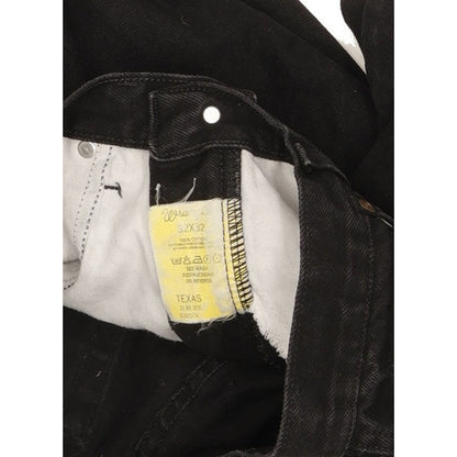 Wrangler Texas Men Black Straight Regular Jeans W31 L31
