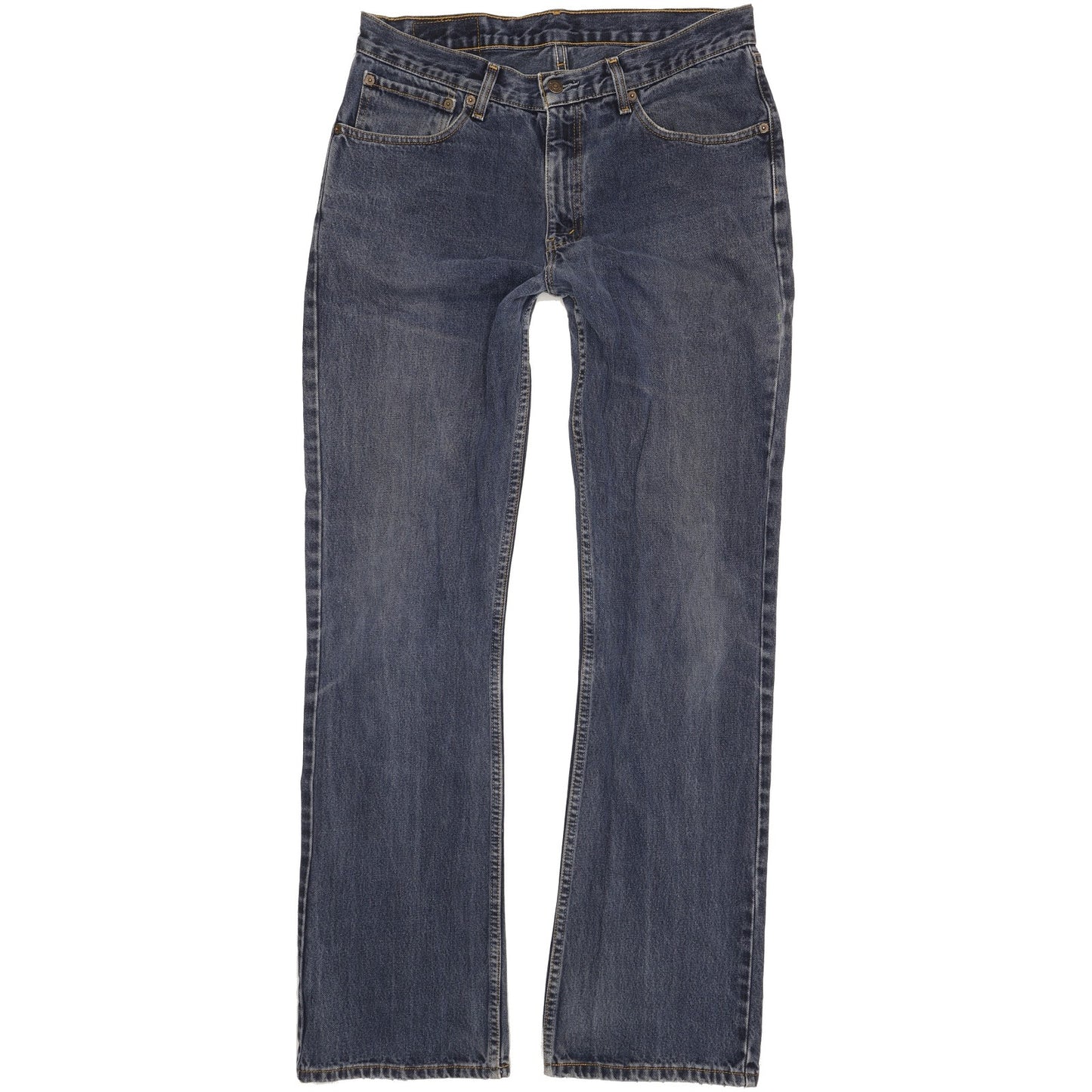 Levi's 757 Men Blue Bootcut Regular Jeans W34 L34