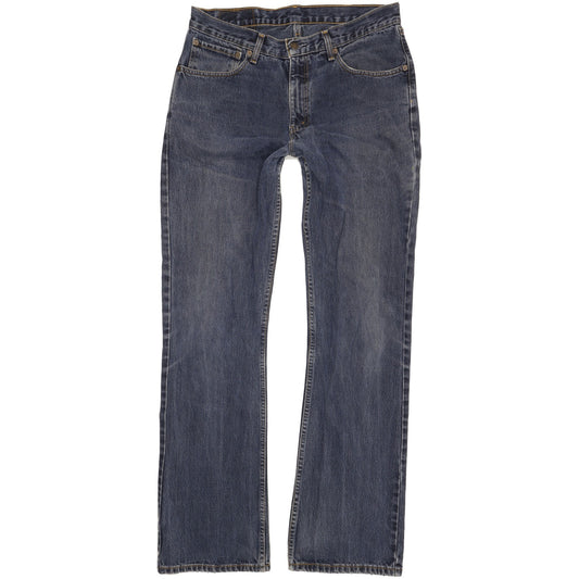 Levi's 757 Men Blue Bootcut Regular Jeans W34 L34