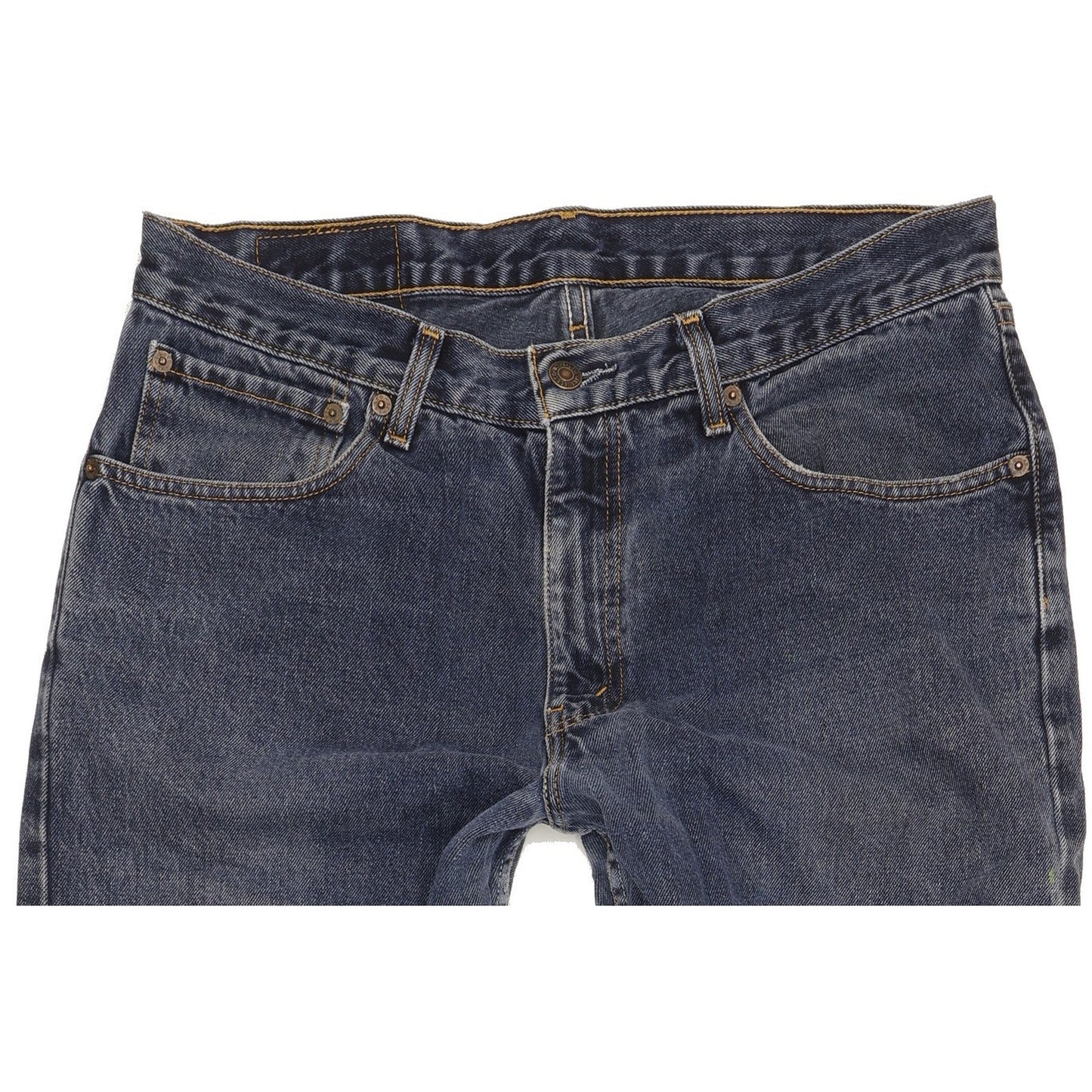 Levi's 757 Men Blue Bootcut Regular Jeans W34 L34