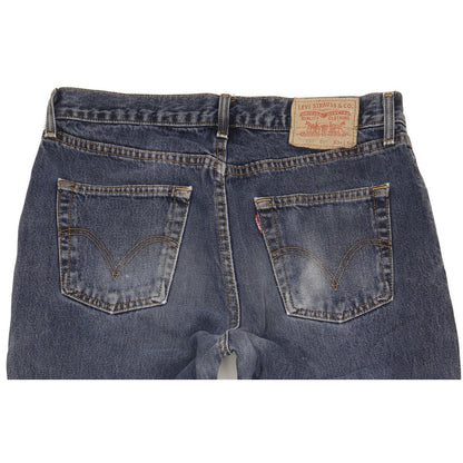 Levi's 757 Men Blue Bootcut Regular Jeans W34 L34
