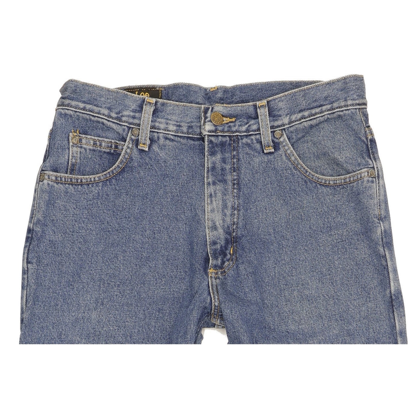 Lee Portland Men Blue Straight Regular Jeans W33 L30