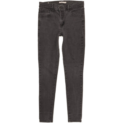 Levi's 720 Black Skinny Slim Stretch Jeans High Waisted W31 L31