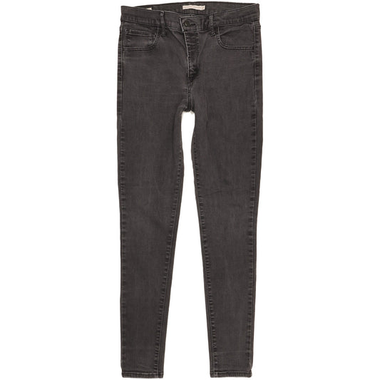 Levi's 720 Black Skinny Slim Stretch Jeans High Waisted W31 L31