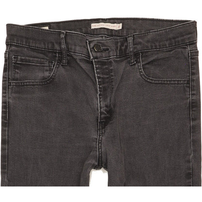 Levi's 720 Black Skinny Slim Stretch Jeans High Waisted W31 L31