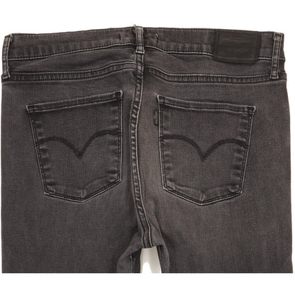Levi's 720 Black Skinny Slim Stretch Jeans High Waisted W31 L31