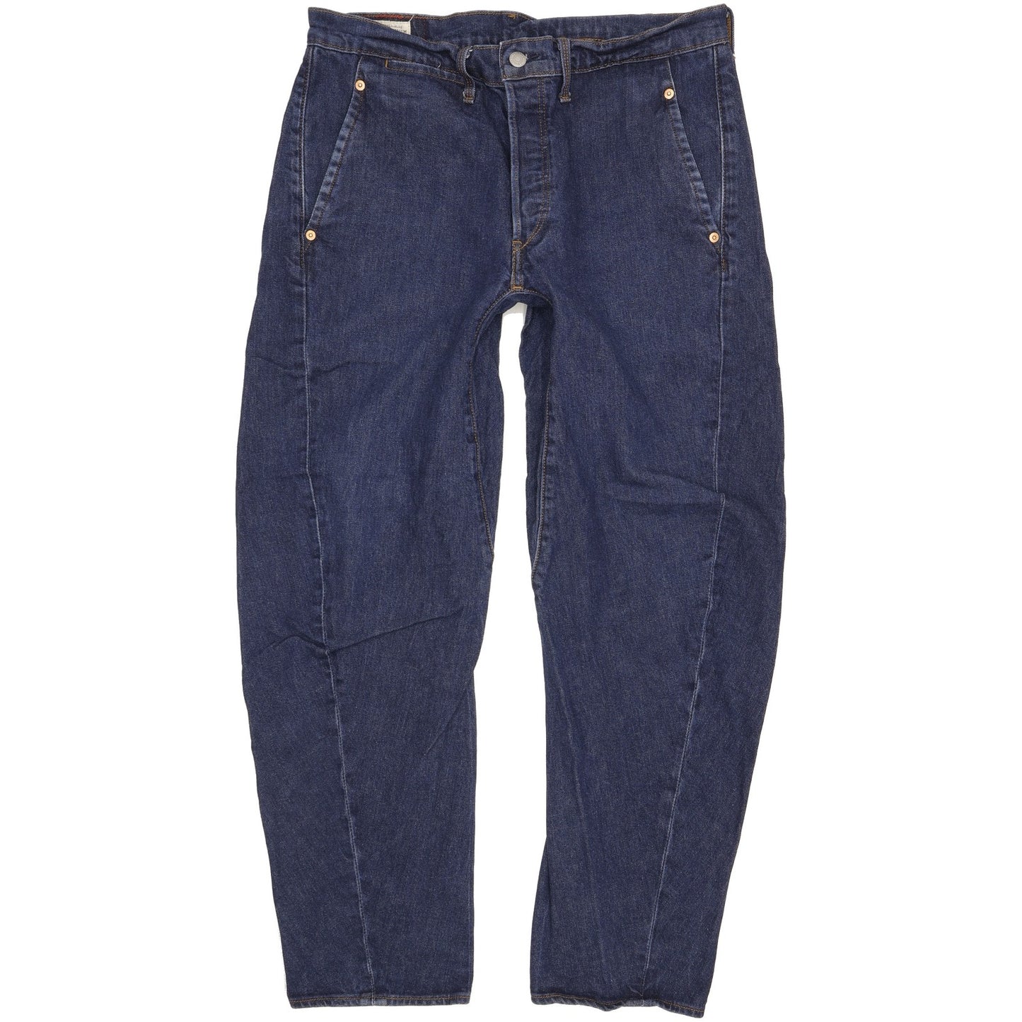 Levi's 570 Engineered Men Blue Tapered Regular Stretch Jeans W33 L34