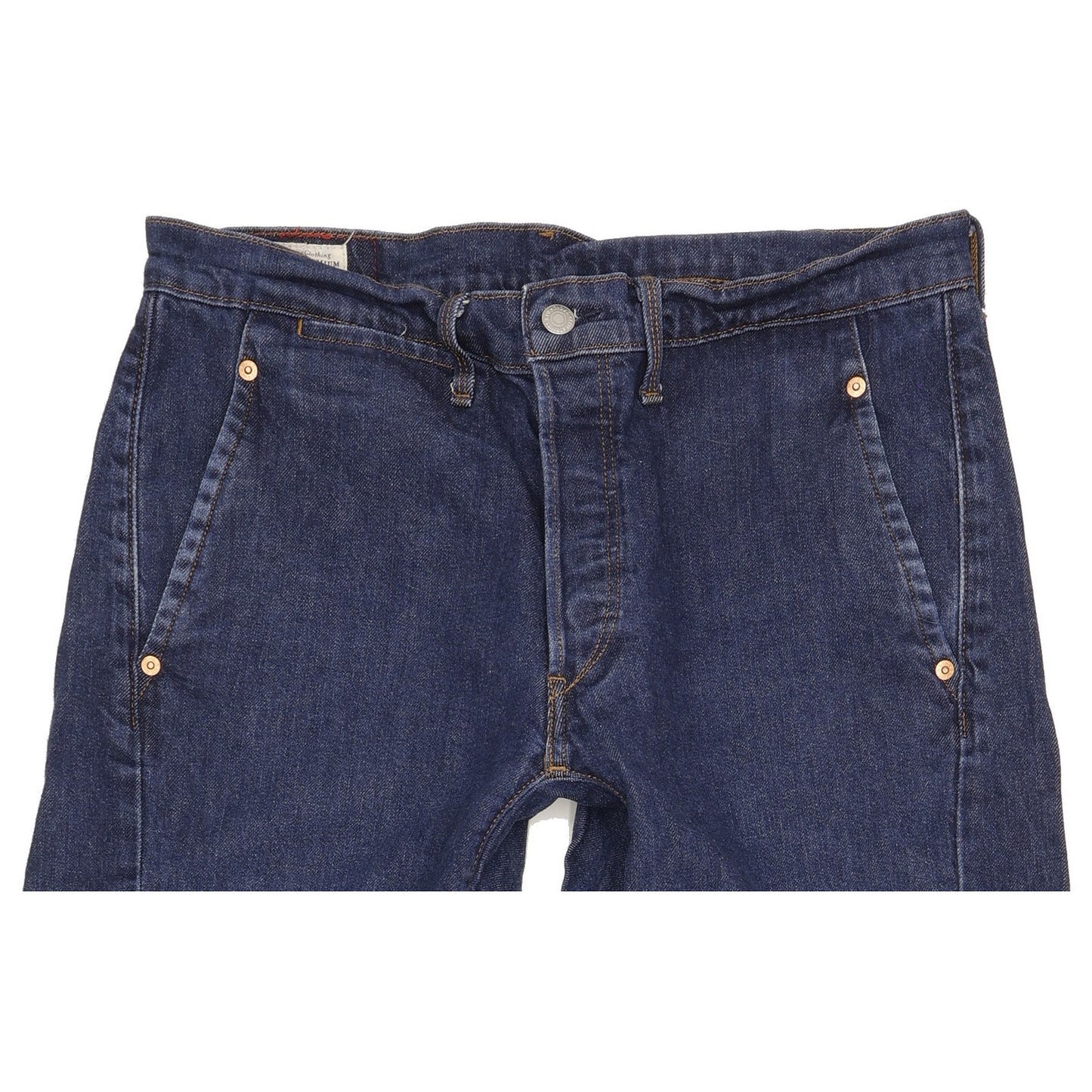 Levi's 570 Engineered Men Blue Tapered Regular Stretch Jeans W33 L34
