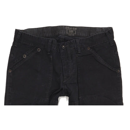 G-Star Fire Elwood Men Black Straight Regular Jeans W36 L30