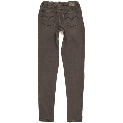 Levi's 710 Kids Grey Skinny Slim Stretch Jeans W28 L30