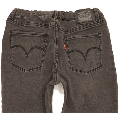 Levi's 710 Kids Grey Skinny Slim Stretch Jeans W28 L30