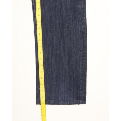 Levi's 504 Men Blue Straight Regular Stretch Jeans W33 L30