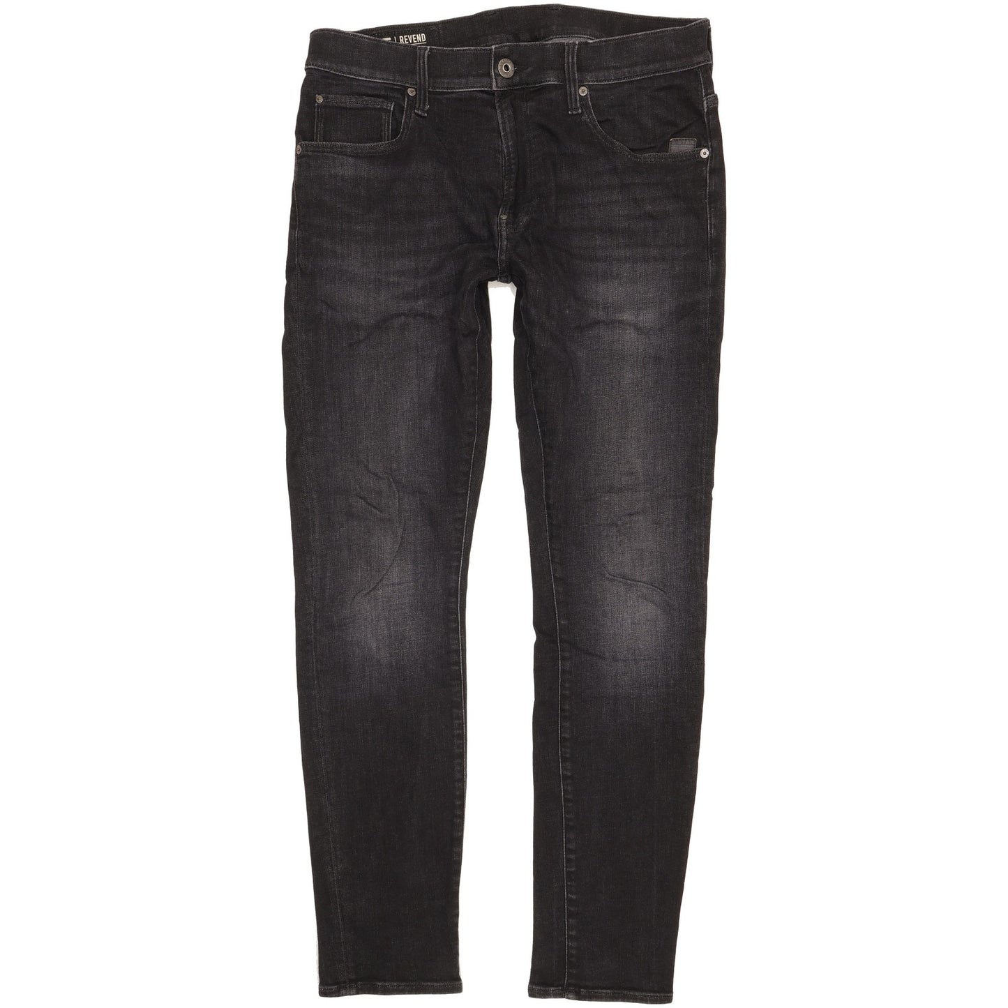 G-Star Revend Men Black Skinny Slim Stretch Jeans W33 L31