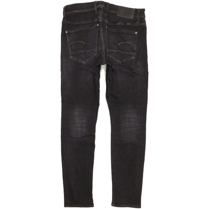 G-Star Revend Men Black Skinny Slim Stretch Jeans W33 L31