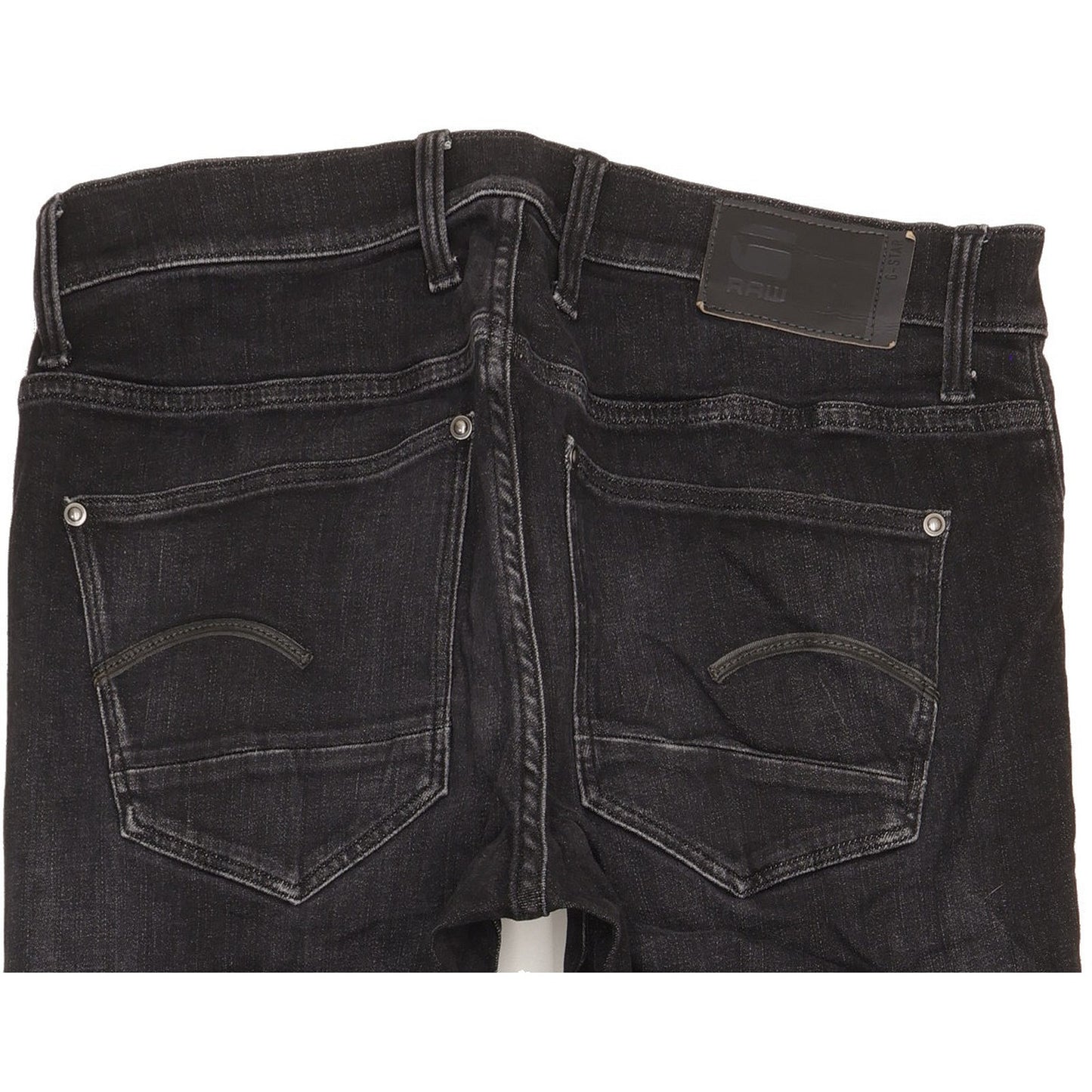 G-Star Revend Men Black Skinny Slim Stretch Jeans W33 L31