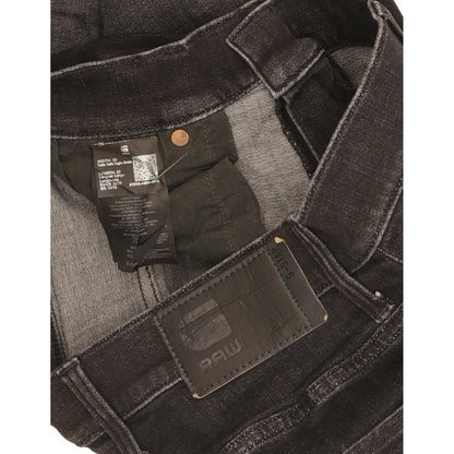 G-Star Revend Men Black Skinny Slim Stretch Jeans W33 L31