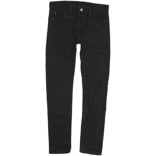 Levi's Men Black Skinny Slim Stretch Jeans W30 L30