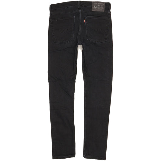 Levi's Men Black Skinny Slim Stretch Jeans W30 L30