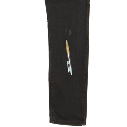 Levi's Men Black Skinny Slim Stretch Jeans W30 L30
